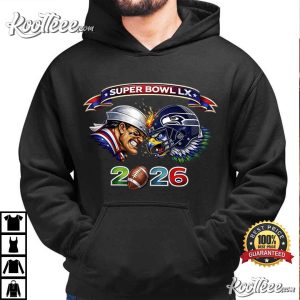 Super Bowl LX 2026 Football Game Day T Shirt (3)