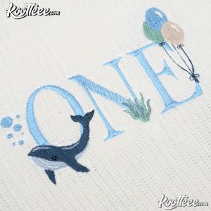 One der The Sea First Birthday Boy Embroidered Sweatshirt (1)