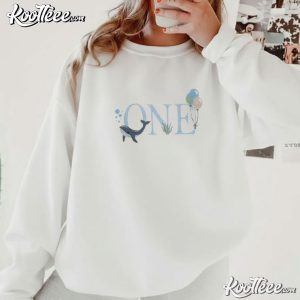 One der The Sea First Birthday Boy Embroidered Sweatshirt (2)