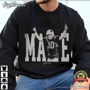 Drake Maye 10 New England Patriots Football Fan Vintage T Shirt (4)