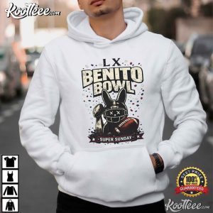 Benito Bowl Bad Bunny Iron Super Sunday T Shirt (3)