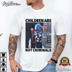 Bunny Hat Liam Children Are Not Criminal T Shirt (2)
