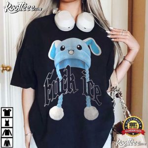 Liam Conejo Ramos Knit Hat Fuck Ice Human Rights T Shirt (2)