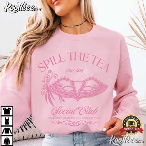 Spill The Tea Social Club Regency Era Vintage T Shirt (4)