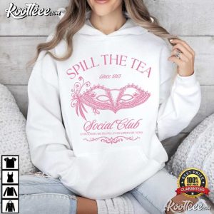 Spill The Tea Social Club Regency Era Vintage T Shirt (3)