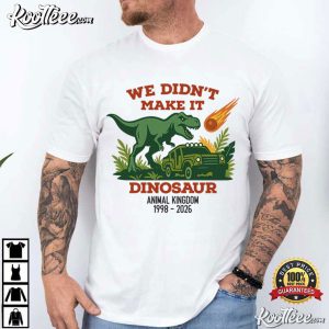 Dinosaur Ride Farewell Animal Kingdom T Shirt (1)