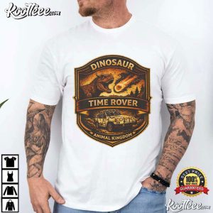 Dinosaur Time Rover Vintage Animal Kingdom T Shirt (3)