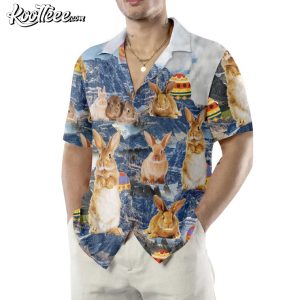 Easter Egg Bunny Rabbit Funny Hawaiian Shirt (1)