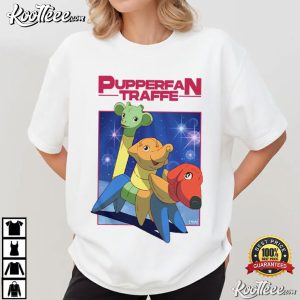 Pupperfan Traffe Cartoon Characters T Shirt (1)