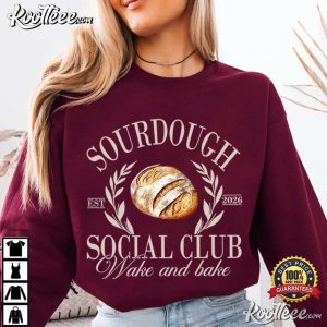 Sourdough Social Club Wake And Bread T Shirt (4)