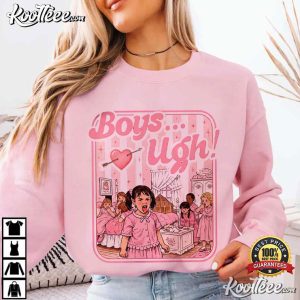 Boys Ugh Funny Valentine 90s Movie Quote T Shirt (1)