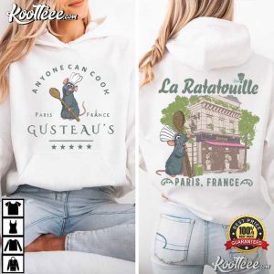 Remy Ratatouille Little Chef Anyone Can Cook Paris T Shirt (1)