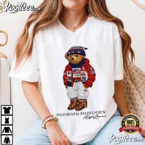 Polo Bear Ralph Lauren Team USA 2026 Winter Olympics T Shirt (2)