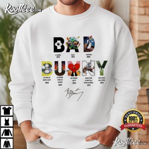 Bad Bunny 2026 Album Eras Benito Bowl T Shirt (4)