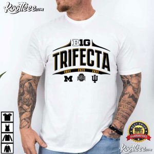 Big Trifecta College Football National Champions T Shirt (3)