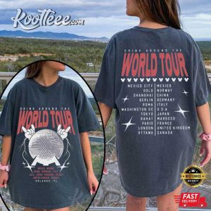 Disney Group Trip Epcot Drink Around The World T Shirt (4)