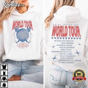 Disney Group Trip Epcot Drink Around The World T Shirt (3)