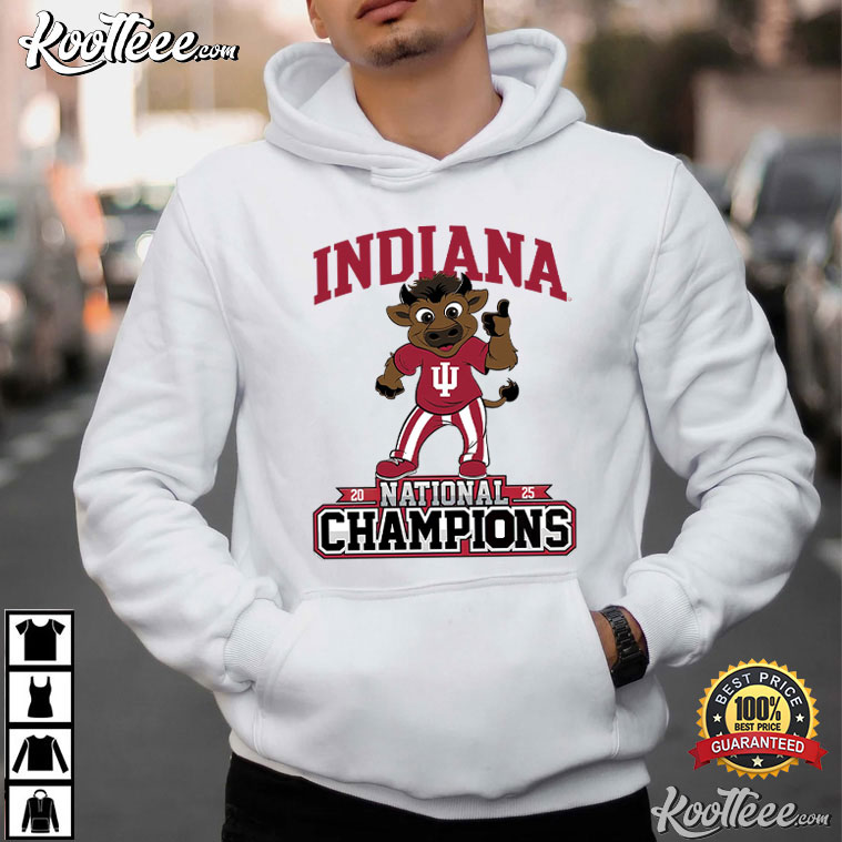 Indiana Hoosiers National Champions Future Tailgater T-Shirt Indiana Hoosiers National Champions Future Tailgater T-Shirt