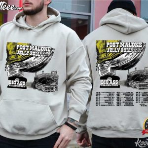 Post Malone Jelly Roll Big Ass Stadium 2026 Tour T Shirt (3)