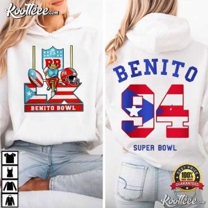 Puerto Rico Team Benito 94 Football Sports T Shirt (4)