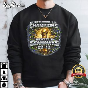 Super Bowl LX Champions Seattle Seahawks 2026 Victory Logo T Shirt (7)