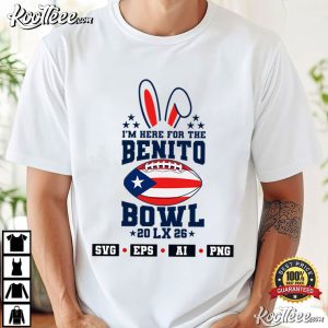Benito Bowl LX 2026 Puerto Rican Flag T Shirt (3)