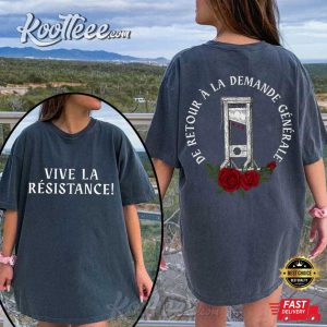 Guillotine French Revolution History Social Justice T Shirt (1)