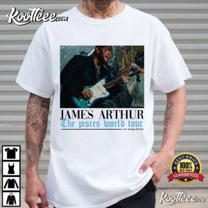 James Arthur The Pisces World Tour Music Concert T Shirt (3)