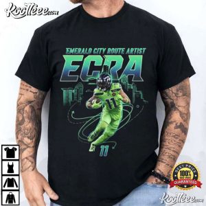 Jaxon Smith Njigba Vintage Seattle Seahawks T Shirt (1)