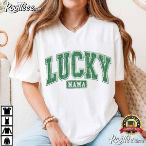 Lucky Mama Gift For Mom T Shirt (2)