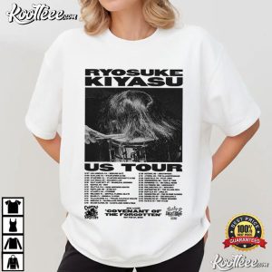 Ryosuke Kiyasu Feb And Mar US Tour 2026 Dates T Shirt (1)