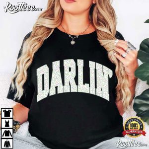 Ditsy Flowers Darlin Coquette Shabby Chic T Shirt (2)