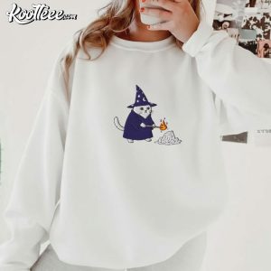 Anti ICE Cat Pro Immigration Anti Fascism Embroidered Sweatshirt (4)