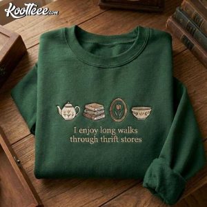 Thrift Store Vintage Shopping Lover Embroidered Sweatshirt (3)