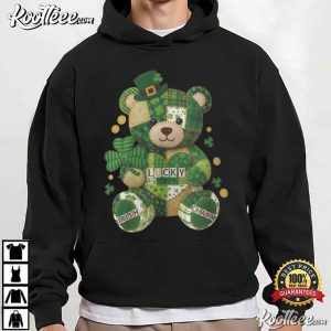 Lucky Irish Teddy Bear St Patricks Day T Shirt (3)