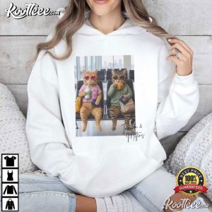 Tabitha And Mittens Hey Cool Cats Meme T Shirt (1)