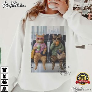 Tabitha And Mittens Hey Cool Cats Meme T Shirt (2)