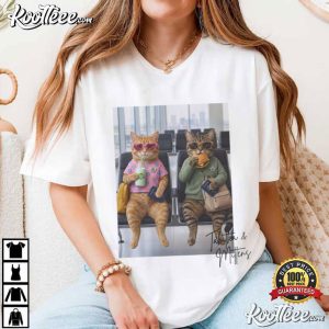 Tabitha And Mittens Hey Cool Cats Meme T Shirt (3)