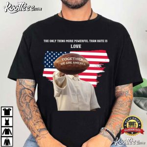 Together We Are America Super Bowl 2026 Bad Bunny T-Shirt
