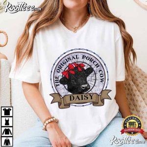 The Original Porch Cow Daisy T Shirt (4)