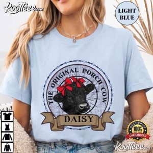The Original Porch Cow Daisy T Shirt (3)