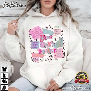 Bible Verse Your Way's Better Christian Religious T Shirt (4)