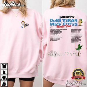 Bad Bunny World Tour Latin Music Concert T Shirt (4)