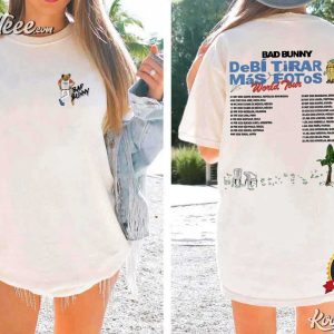 Bad Bunny World Tour Latin Music Concert T Shirt (3)