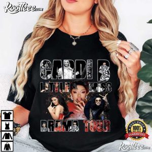 Cardi B Little Miss Drama Tour Funny T Shirt (3)