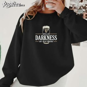 Hello Darkness My Old Friend Irish Beer Embroidered Sweatshirt (2)