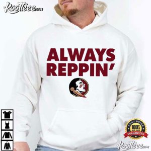 Florida State Seminoles Football Always Reppin T-Shirt Florida State Seminoles Football Always Reppin T Shirt (3)