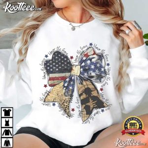 Honor The Brave American Flag Patriotic T Shirt (4)