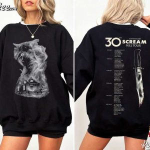 Scream 7 Kill Tour 30th Anniversary Movie T-Shirt Scream 7 Kill Tour 30th Anniversary Movie T Shirt (4)