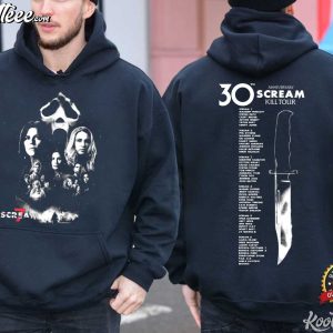 Scream 7 30th Anniversary Kill Tour Movie Fan T Shirt (2)